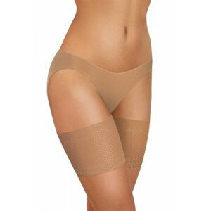 Sesto Senso Thigh Bands WZ2 krajka béžový Pás na stehna 48/50 béžová