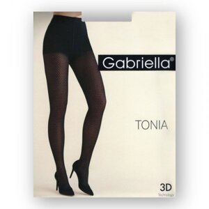 Gabriella Tonia 275 nero Punčochové kalhoty 2 černá