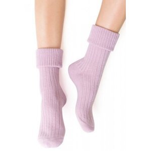 Steven 067 liliové Ponožky na spaní 38/40 liliová