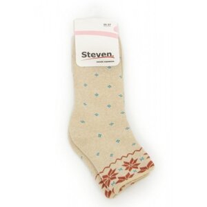 Steven 123 9 béžové Dámské ponožky 35/37 béžová