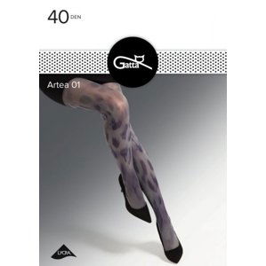 Gatta Artea 01 40den Punčochové kalhoty 4-L grigio