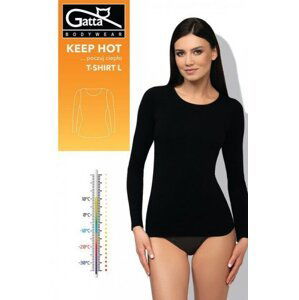 Gatta 42077 T-Shirt Keep Hot Women Dámská košilka S black