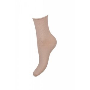 Milena Fit netlakové, hladké Dámské ponožky 37-41 béžová