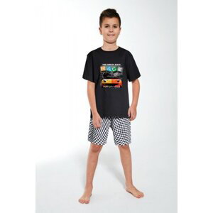 Cornette Kids Boy 219/107 Speed 86-128 Chlapecké pyžamo 110-116 černá