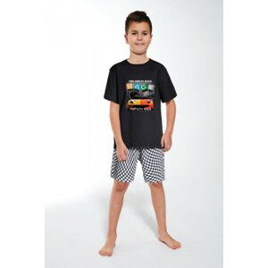 Cornette Kids Boy 219/107 Speed 86-128 Chlapecké pyžamo 98-104 černá