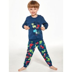 Cornette Kids Boy 593/142 Dino 86-128 Chlapecké pyžamo 110-116 jeans
