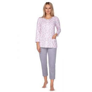 Regina 644 Dámské pyžamo plus size 3XL růžová