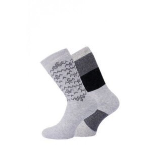 WiK 20663 Outdoor Thermo A'2 Ponožky 43-46 šedá-černá