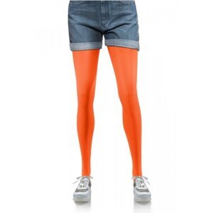 Sesto Senso Hiver 40 DEN Punčochové kalhoty orange neon 4 Neon Orange (neonovo-oranžová)