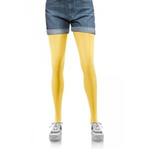 Sesto Senso Hiver 40 DEN Punčochové kalhoty žluté 4 žlutá