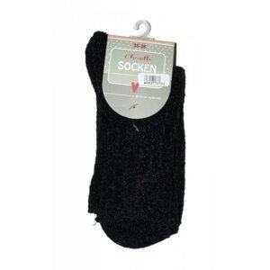 WiK 37717 Chenille Socks Dámské ponožky 39-42 grafitová (tmavě šedá)