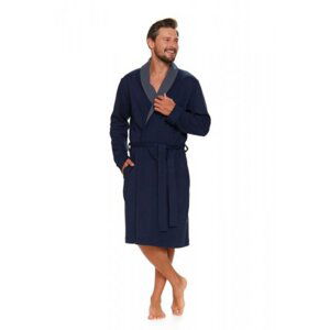 Doctor nap SMW 5283 navy blue plus Pánský župan 2XL tmavě modrá