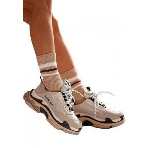 Milena 1436 Sport Dámské ponožky 37-41 bílá