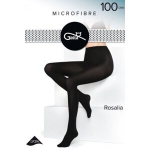 Gatta Rosalia microfibre 100 den grafitové plus Punčochové kalhoty 5 grafitová (tmavě šedá)