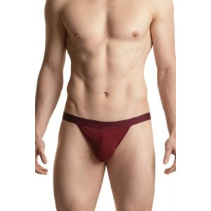 Atlantic 1571/3 wine otevřené Pánské slipy jockstrap XL wine