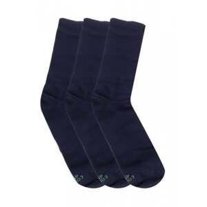Cornette Premium 3-pak tmavě modré Oblekové ponožky 39/41 tmavě modrá