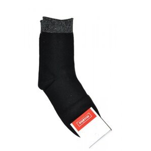 Milena 0200 Lurex netlakové Dámské ponožky 37-41 krémová