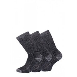 WiK 17190 Thermo Outdoor A'3 Pánské ponožky 39-42 grafitová (tmavě šedá)