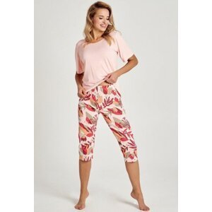 Taro Lily 3116 viskoza W24 Dámské pyžamo XL světle růžová