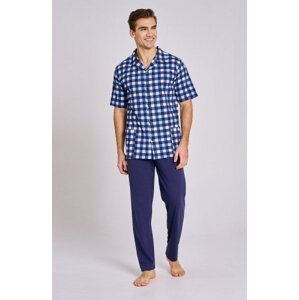 Taro Sammuel 3183 L24 Pánské pyžamo L modrá