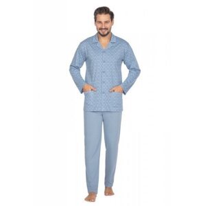 Regina 463/24 Pánské pyžamo XL modrá