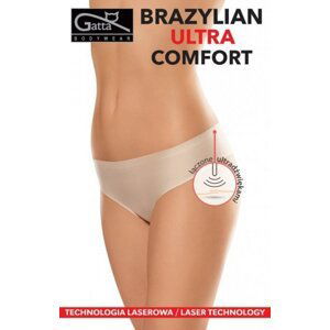 Gatta 41592 Brazilky Ultra Comfort dámské kalhotky XS béžová