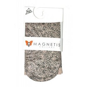 Magnetis lycra 20 den Vzorované dámské ponožky Univerzální šedá