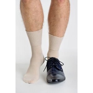 Regina Purista antibakteriální netlačící ponožky 35-38 světle šedý melanž
