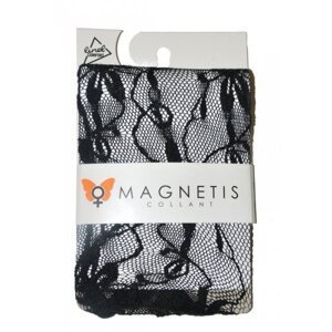 Magnetis 023 krajka Dámské ponožky 36-40 černá