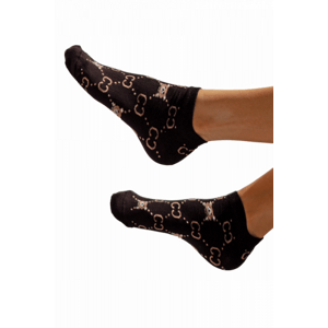 Milena 1146 CC Miśki Dámské kotníkové ponožky 37-41 šedá
