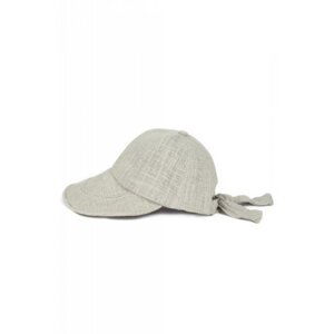 Art Of Polo 22143 Linen Visor Dámská kšiltovka 54-60 cm light grey