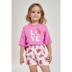 Taro Annabel 3142 92-116 L24 Dívčí pyžamo 104 růžová