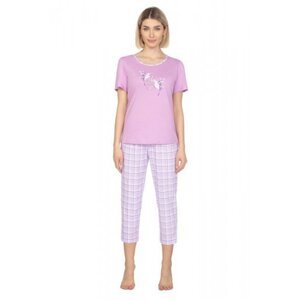 Regina 659 fialové Dámské pyžamo XL fialová
