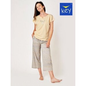 Key LNS 794 A24 Dámské pyžamo XL žlutá