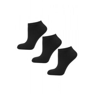 Moraj BSK200-003 Bambus A'3 Pánské kotníkové ponožky 39-42 černá