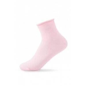 Be Snazzy SK-76 Bambus beztlakové Dámské ponožky 39-41 růžová