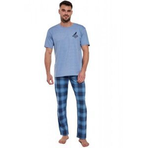 Cornette Canyon2 134/165 Pánské pyžamo 2XL modrá
