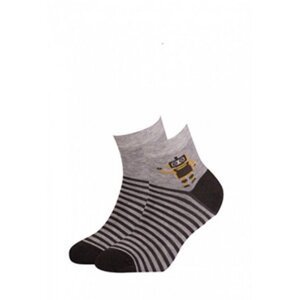 Gatta Cottoline vzorované 224.N59 21-26 Chlapecké ponožky 24-26                Ceylan