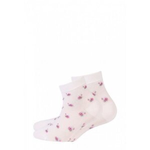 Gatta Cottoline vzorované 214.59N 15-20 Dívčí ponožky 18-20 white