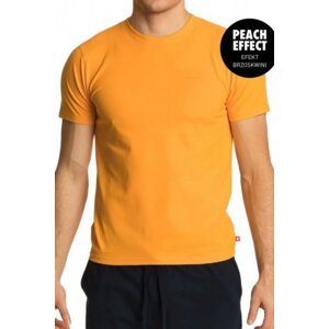 Atlantic 034 světle oranžové Pánské tričko M oranžová