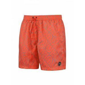 Self SM 29 Happy Shorts Long Plavecké šortky XXL red