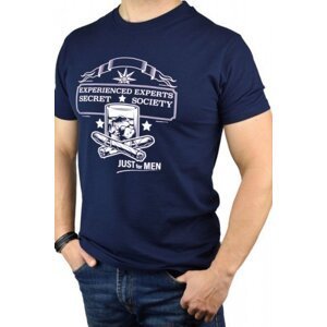 Noviti t-shirt TT 009 M 02 tmavě modré Pánské tričko XL tmavě modrá