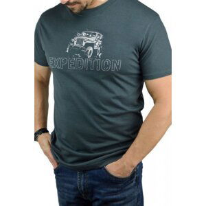 Noviti t-shirt TT 004 M 02 tmavě šedé Pánské tričko XL grafitová