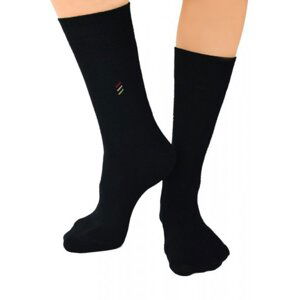 Noviti SB 004 51 černé Oblekové ponožky 43/46 černá