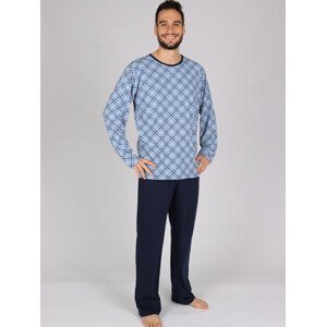Pánské dlouhé pyžamo P ROLL - P ROLL BASS XL