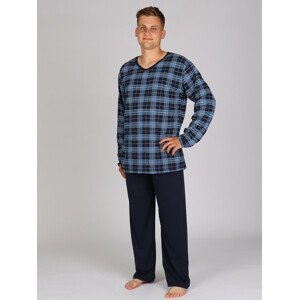Pánské dlouhé pyžamo P TAROK - P TAROK BASS XL