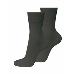 Ponožky BIO STŘÍBRO bez gumy tmavě šedé - PON BIO S. BEZ G TM.ŠEDÁ 23-24