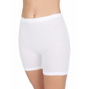 Dámské kalhotky s nohavičkou SAMA bílé - SAMA 002 48