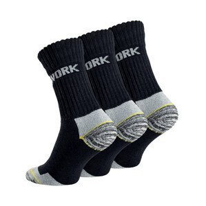 3 PACK pánské termo pracovní ponožky WORK - PON WORKTERM 3 BASS 39-42
