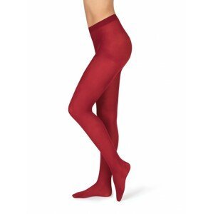 Neprůhledné punčochové kalhoty MAGDA 242 červené - MAGDA 242 188-116